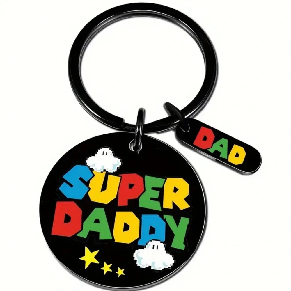 NEW| Super Daddy Multicolored Mario Keychain